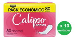 Protector Diario Calipso Normal X80u - Pack X10 - Dh Tienda