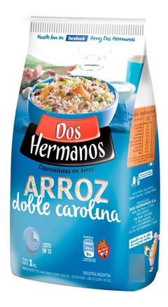 Arroz Dos Hermanos Doble Carolina 1 Kg X10u