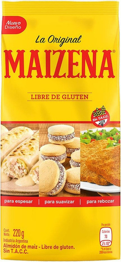 Almidon De Maiz Maizena 220g X10unid