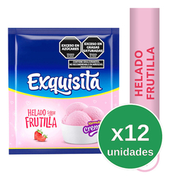 Helado Exquisita Frutilla Sobre X 52g (6x15) X15uni - comprar online