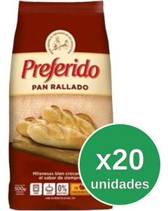 Pan Rallado Preferido 500g Pack X20u - comprar online