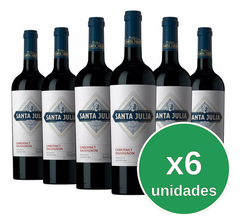 Vino Santa Julia Cabernet Sauvignon 750ml Tinto X6u - comprar online