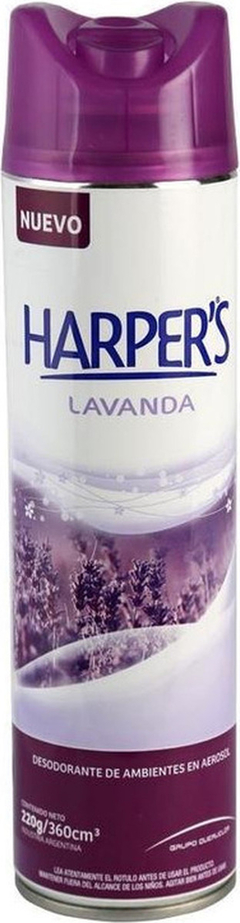 Harpers Desodorante Ambiente X360 Lavanda X12u en internet