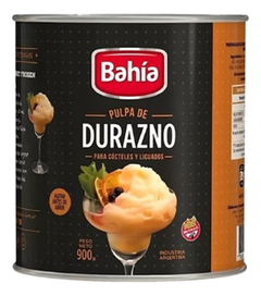 Pack Pulpa De Durazno Bahía Lata 900g X6u - Dh Tienda