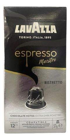 Capsulas De Café Lavazza Expresso Ristretto 10u X10u