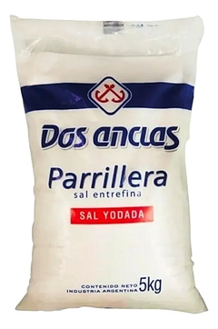 Sal Parrillera Dos Anclas 5kg X2u