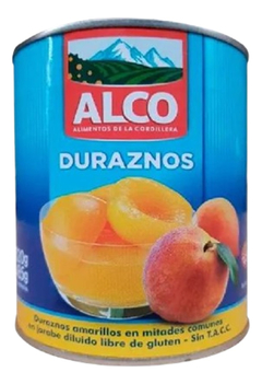 Pack Lata De Durazno En Mitades Alco 820g X 12u - Dh Tienda