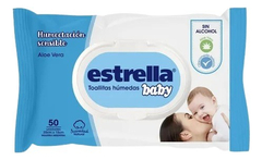 Toallitas Húmedas Estrella H. Sensible 50u X 18u Flow Pack