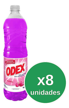 Limpiador Liquido Para Pisos Floral Odex 1800ml X8u - comprar online