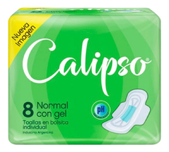 Toallas Femeninas Calipso Normal X8u - Pack X50 - Dh Tienda
