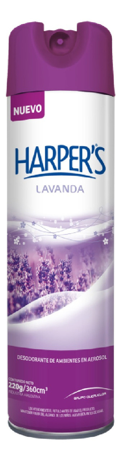 Harpers Desodorante Ambiente X360 Lavanda X12u