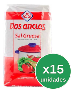 Sal Dos Anclas Gruesa Paquete 1 Kg X15u - comprar online