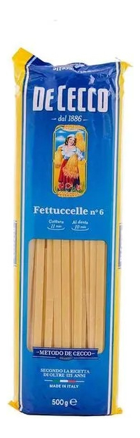 Fideos De Cecco Fettucelle 500gr X6u