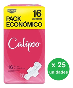Toallas Femeninas Calipso S Anatom X16u -pack X25- Dh Tienda - comprar online