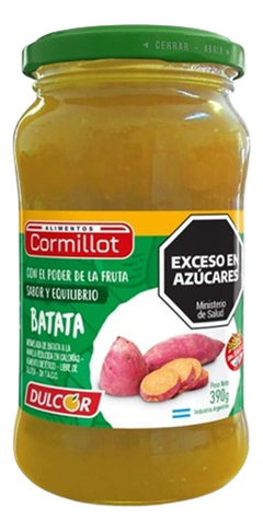 Pack Mermelada Batata Cormillot 390g X 6u - Dh Tienda