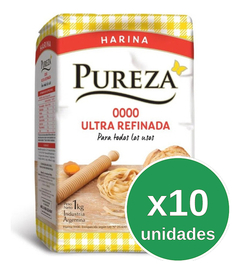 Harina Pureza 0000 Ultra Refinada 1kg X 10u - comprar online