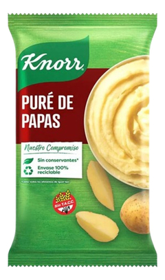 Puré Instantáneo Knorr Papa Clasico 125g X12u