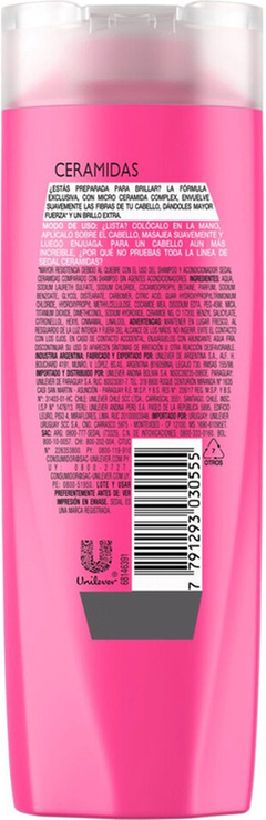 Shampoo Sedal Co-creations Ceramidas Botella De 190ml X12u en internet
