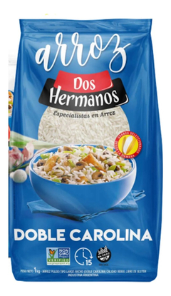 Arroz Doble Carolina Dos Hermanos 500g Sin Tacc X10u - comprar online