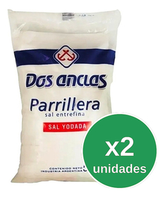 Sal Parrillera Dos Anclas 5kg X2u - comprar online