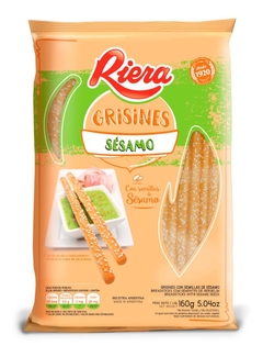 Grisines Con Sesamo Riera X 160 Gr X20u