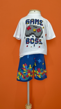 CONJUNTO BERMUDA E CAMISETA GAMER na internet