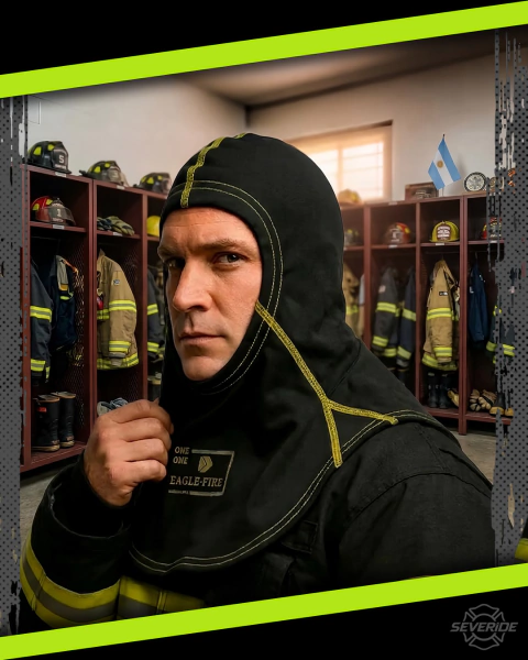 Capucha Ignífuga Monja Retardante Eagle Fire PR1500 One on One Severide Negro