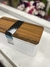 Canasto Organizador Tapa Bambu GRANDE BLANCO - comprar online
