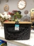 Organizador Cesto Europa con Tapa de Bambu Grande Negro 270.002.M03 - Morydi