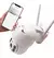 Kit 4 Câmera Ip Wifi Dome Rotativa Visão Noturna A8. Cor Br na internet