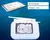Imagem do Câmera de segurança yeto kn6704dw com resolução 3MP - branco