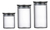 Set frascos vidrio con base - comprar online