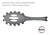 CUCHARA P/PASTA NYLON C/ACERO HUDSON - Kuzen Bazar