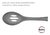CUCHARA NYLON CALADA C/ACERO HUDSON - tienda online