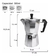 CAFETERA EXPRESSO ITALIANA 9 TAZAS HUDSON en internet