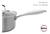 CACEROLA 20 CM C/MANGO AC ANTIADHERENTE HUDSON - Kuzen Bazar