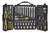 Juego Herramientas Multiples Stanley 110pz 1/2 Y 1/4 Color Silver