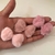 Aplique de Pelucia Acolchoado Lacinho Laço - 2 unidades para Artesanato