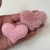 Aplique de Pelucia Acolchoado Coração Grande - 2 unidades para Artesanato - loja online