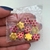Imagem do Aplique Chaton Flor de Strass - 10 unidades para Artesanato