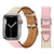 Pulseira de Couro 42mm/44mm/45mm/47mm/49mm na internet