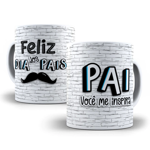 Caneca Dia dos pais com Arte Pronta - - comprar online