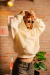 HOODIE ARYES CREMA - Casa Aryes