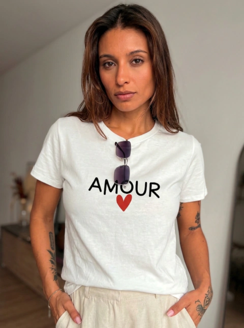 Remera Estampada - Amour