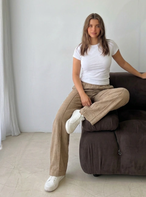 Pantalon Recto Cey c/ Pinzas
