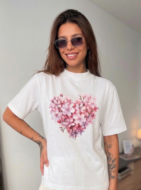 Remera Boxy Estampada - Cora