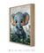 Quadro Decorativo - Elefante baby