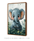 Quadro Decorativo - Elefante baby na internet