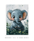 Imagem do Quadro Decorativo - Elefante baby