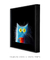 Quadro Decorativo - Gatinho Azul 1 - loja online